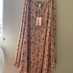 SPELL’S SUNDOWN KERCHIEF SKIRT IN THE COLOR SPICE XL
